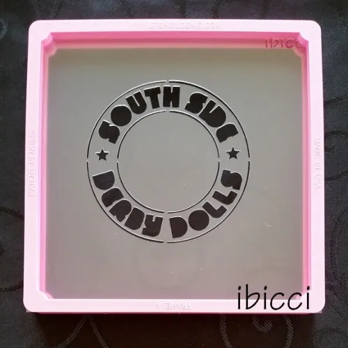 South Side Derby Dolls custom stencil